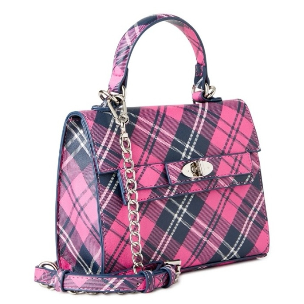 Pink Plaid Madden NYC NWT